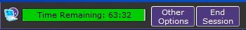 End session button